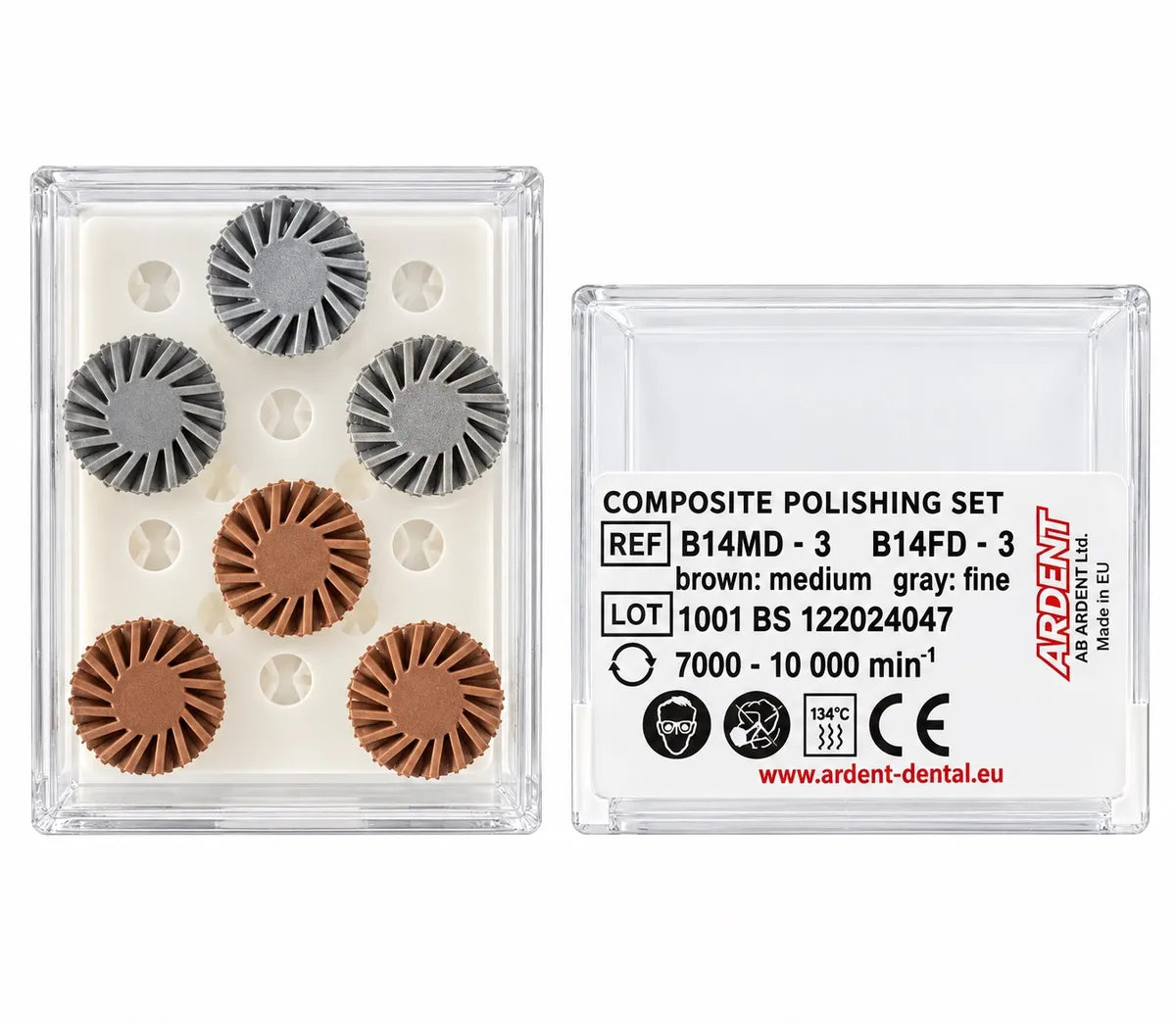 Composite polishing wheels kit