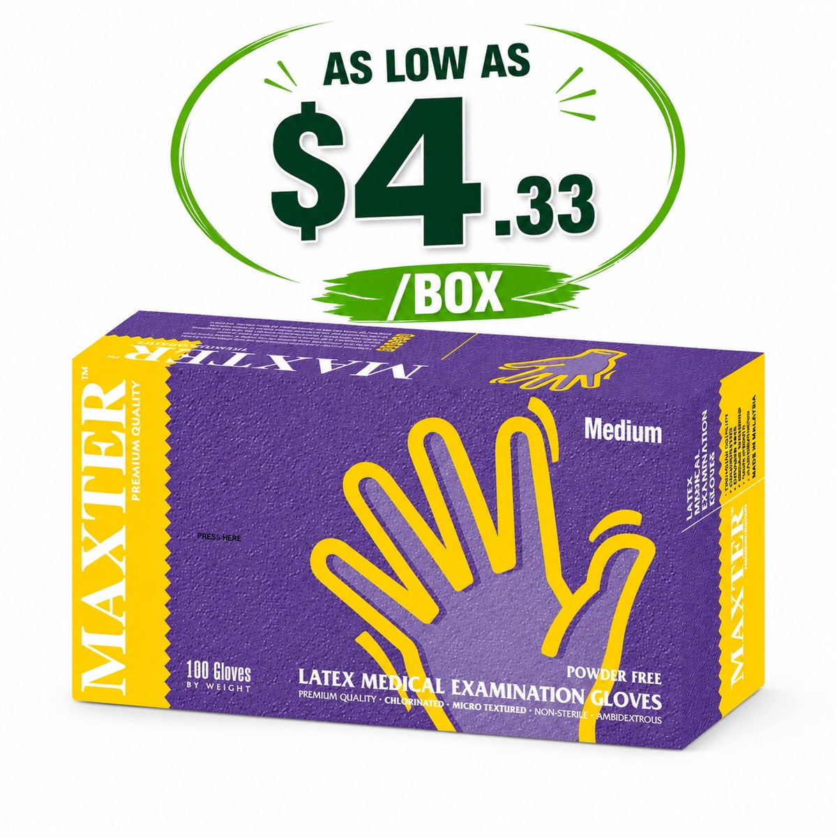 Maxter Powder Free