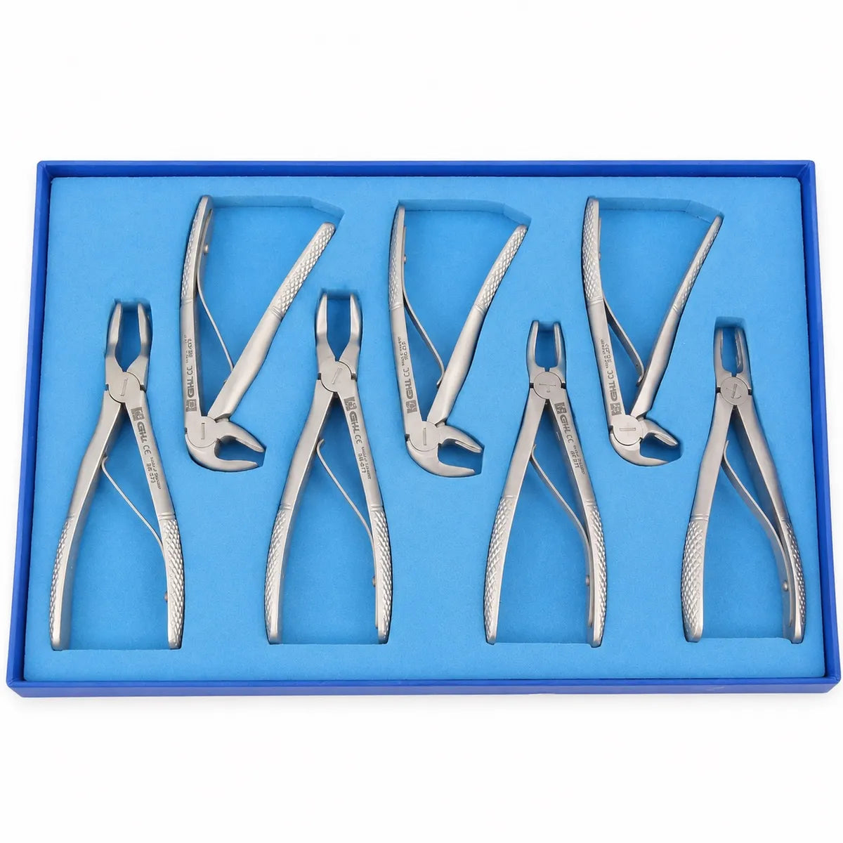 Pedodontic extraction forceps kit